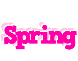 Spring dancing logo