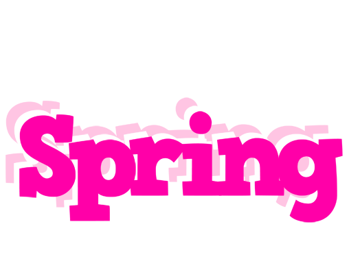 Spring dancing logo
