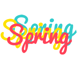 Spring disco logo