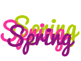 Spring flowers logo