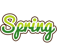 Spring golfing logo