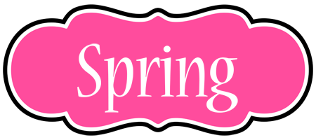 Spring invitation logo