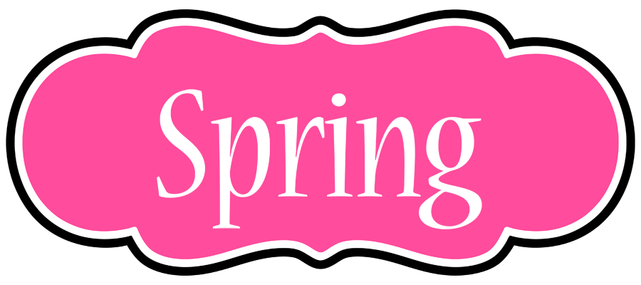 Spring invitation logo