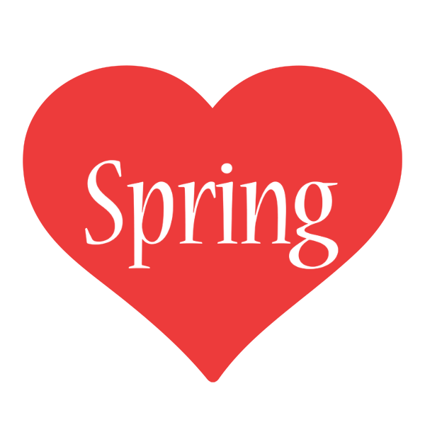 Spring love logo