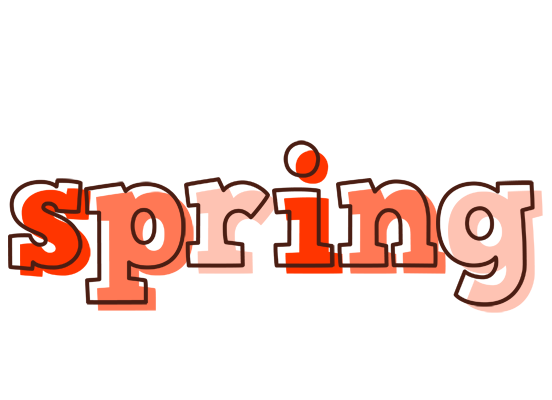 Spring paint logo