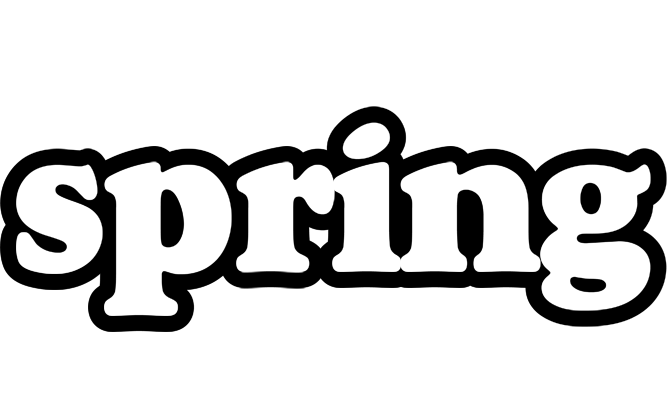 Spring panda logo