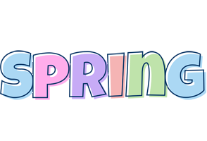 Spring pastel logo