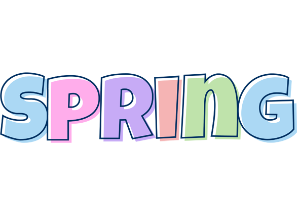 Spring pastel logo