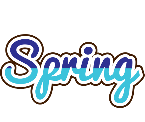 Spring raining logo