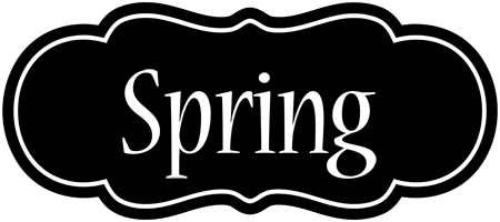 Spring welcome logo