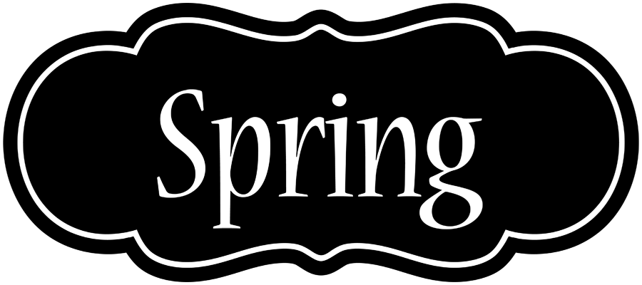 Spring welcome logo
