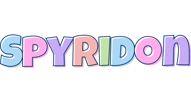Spyridon pastel logo