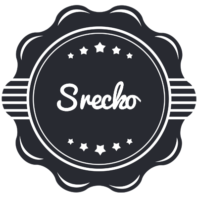 Srecko badge logo