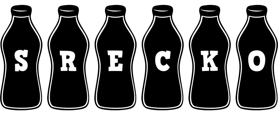 Srecko bottle logo