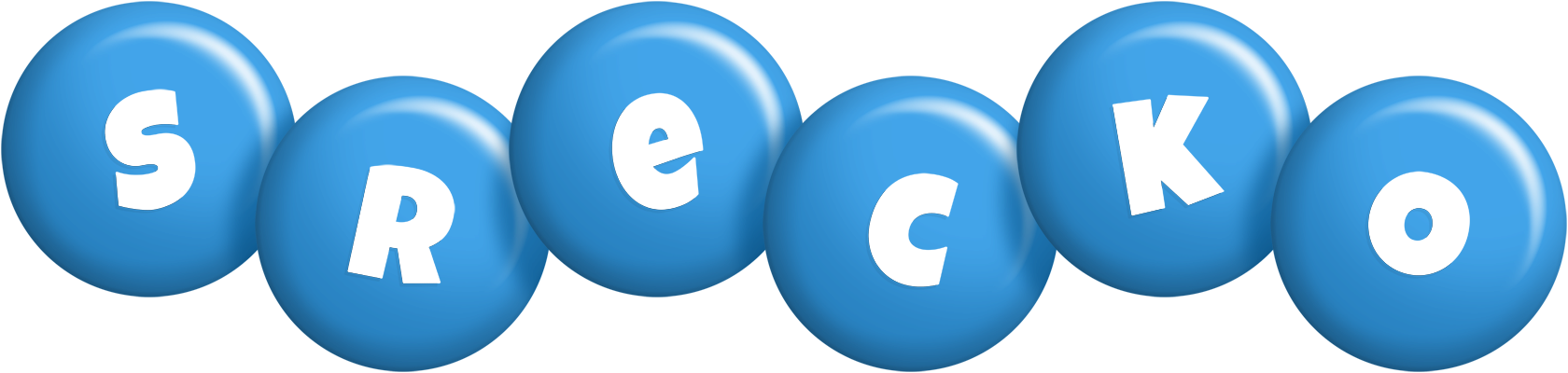 Srecko candy-blue logo