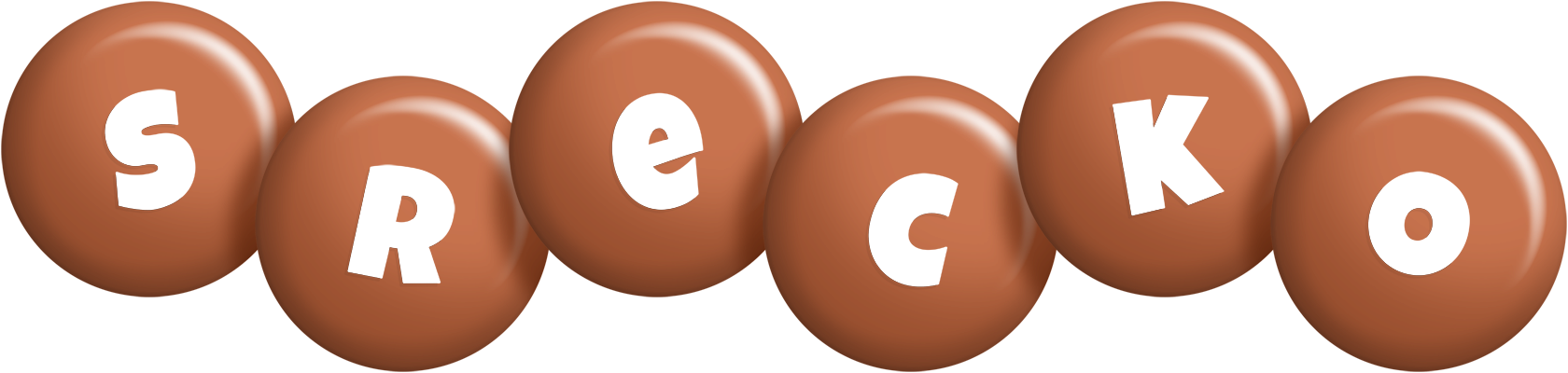 Srecko candy-brown logo