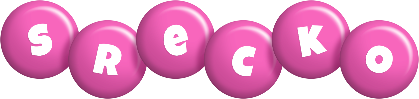 Srecko candy-pink logo