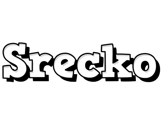 Srecko snowing logo
