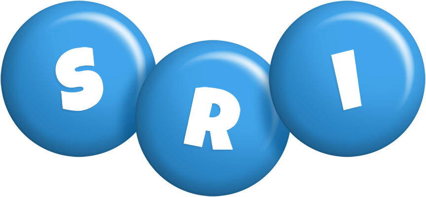Sri candy-blue logo