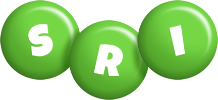 Sri candy-green logo