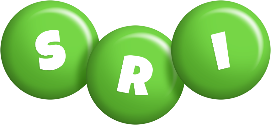 Sri candy-green logo