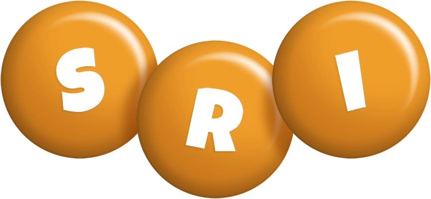 Sri candy-orange logo