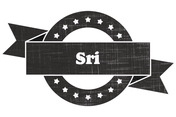 Sri grunge logo