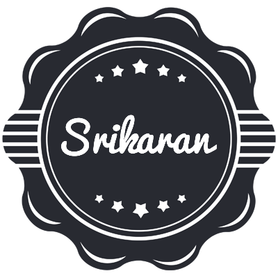 Srikaran badge logo