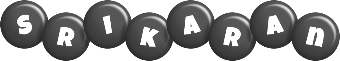 Srikaran candy-black logo