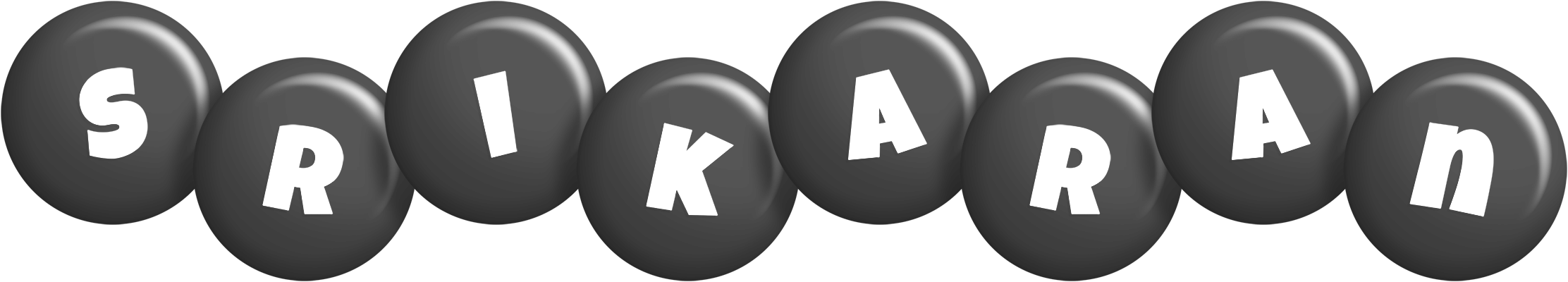 Srikaran candy-black logo