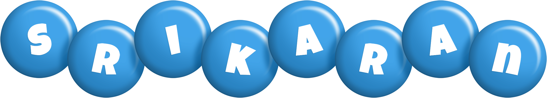 Srikaran candy-blue logo