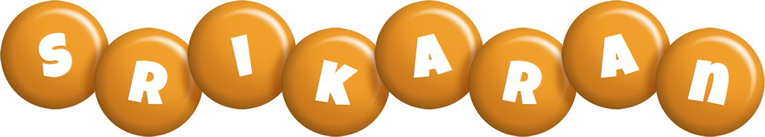 Srikaran candy-orange logo
