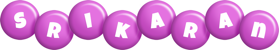 Srikaran candy-purple logo