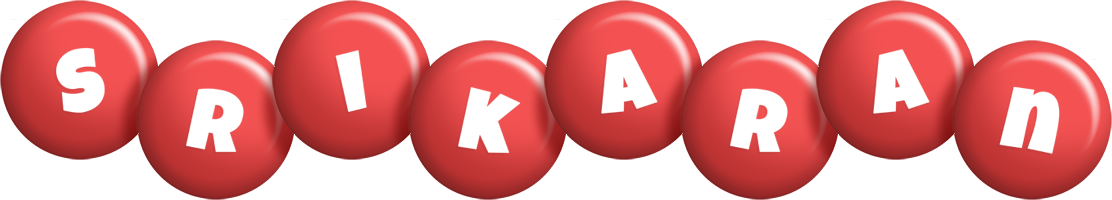 Srikaran candy-red logo