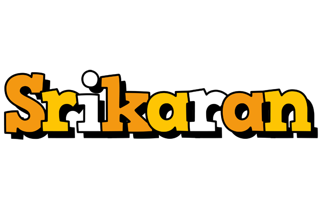 Srikaran cartoon logo