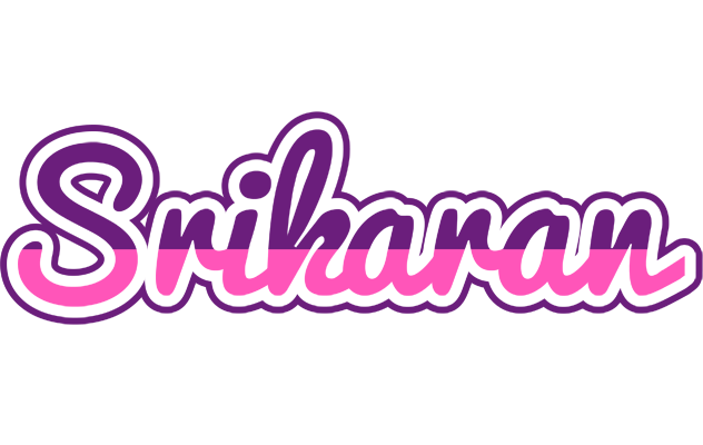 Srikaran cheerful logo