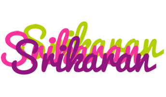 Srikaran flowers logo