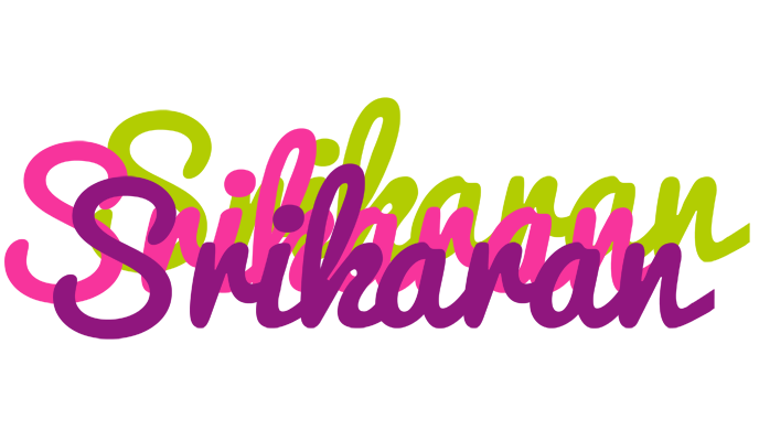 Srikaran flowers logo