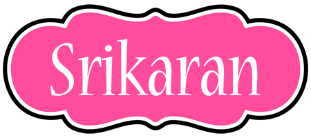 Srikaran invitation logo