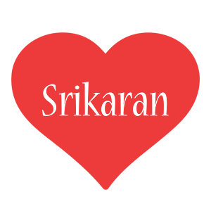 Srikaran love logo