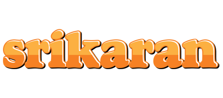Srikaran orange logo