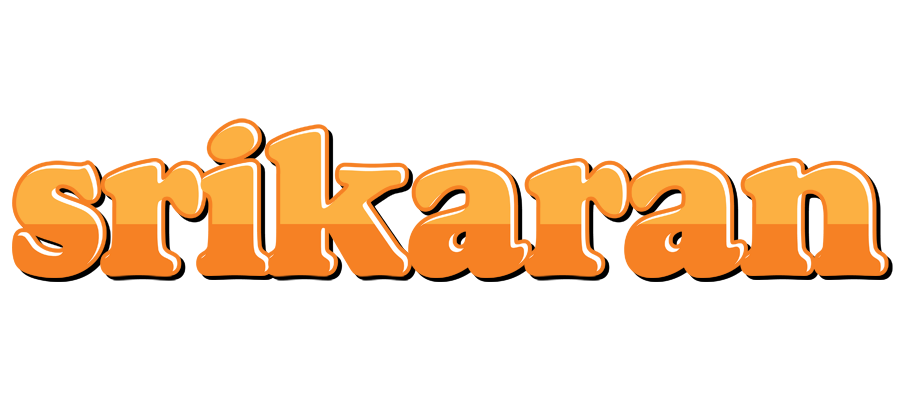 Srikaran orange logo