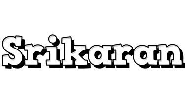 Srikaran snowing logo
