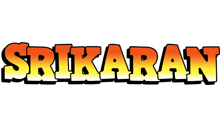 Srikaran sunset logo