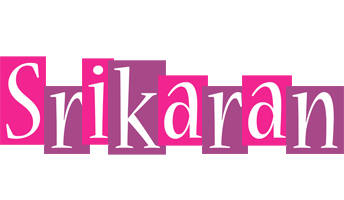 Srikaran whine logo