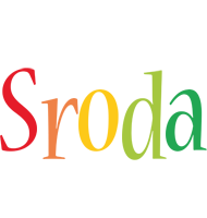 Sroda birthday logo