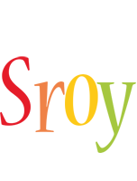 Sroy birthday logo