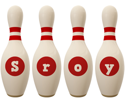 Sroy bowling-pin logo