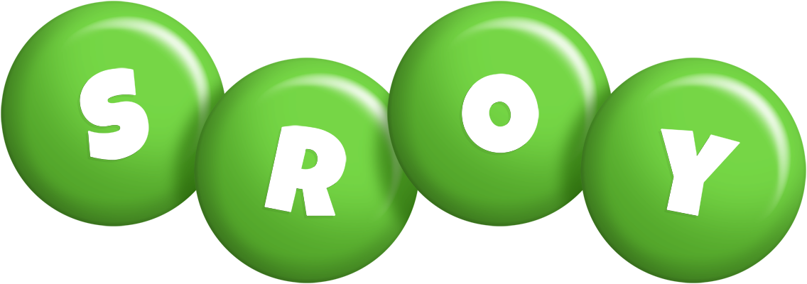 Sroy candy-green logo