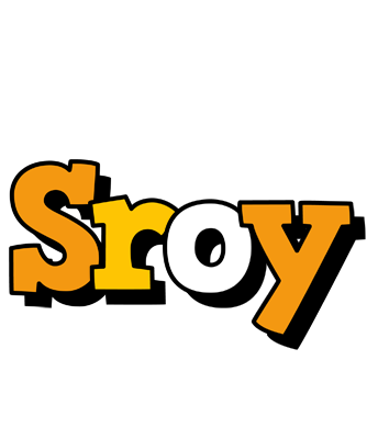 Sroy cartoon logo